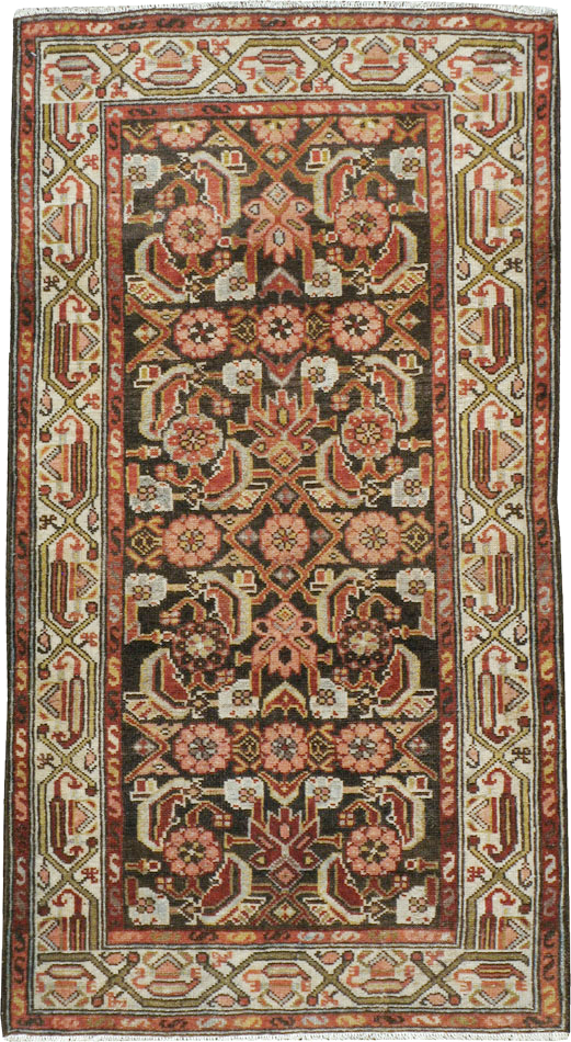 Vintage Persian Malayer Rug, No.22856 - Staging