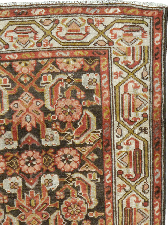 Vintage Persian Malayer Rug, No.22856 - Staging