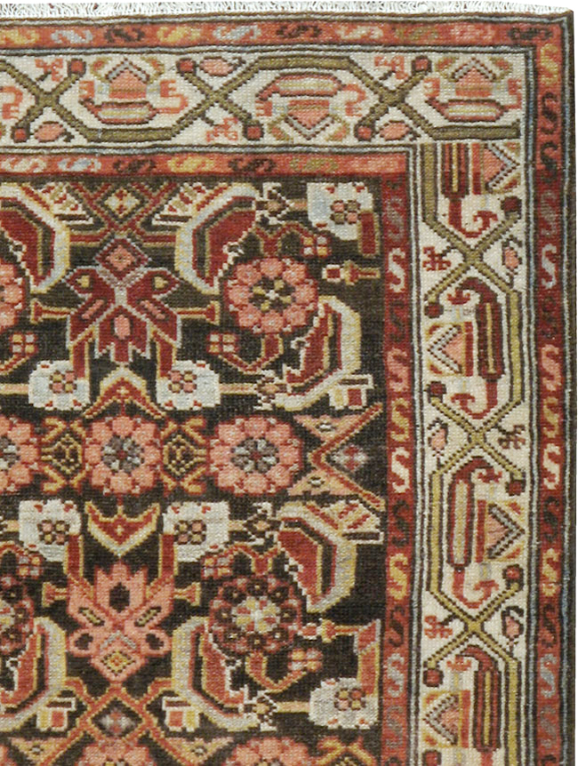 Vintage Persian Malayer Rug, No.22856 - Staging