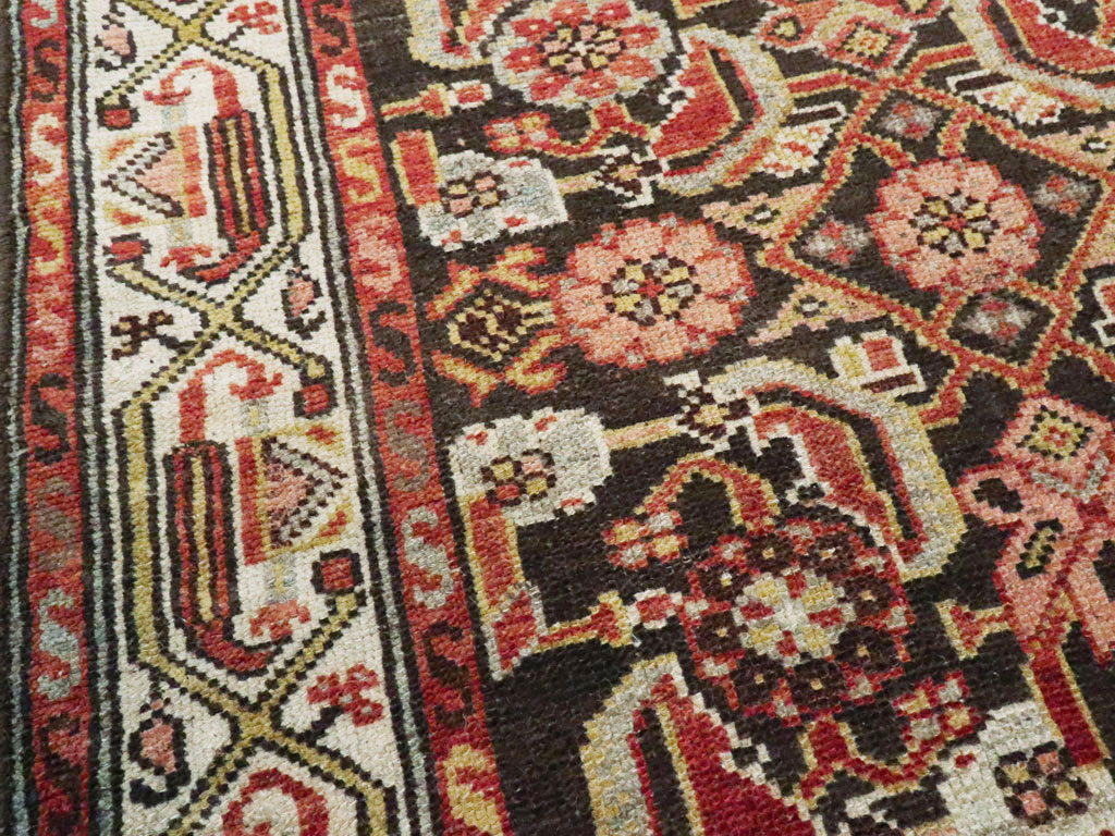 Vintage Persian Malayer Rug, No.22856 - Staging