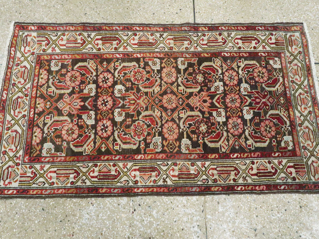 Vintage Persian Malayer Rug, No.22856 - Staging