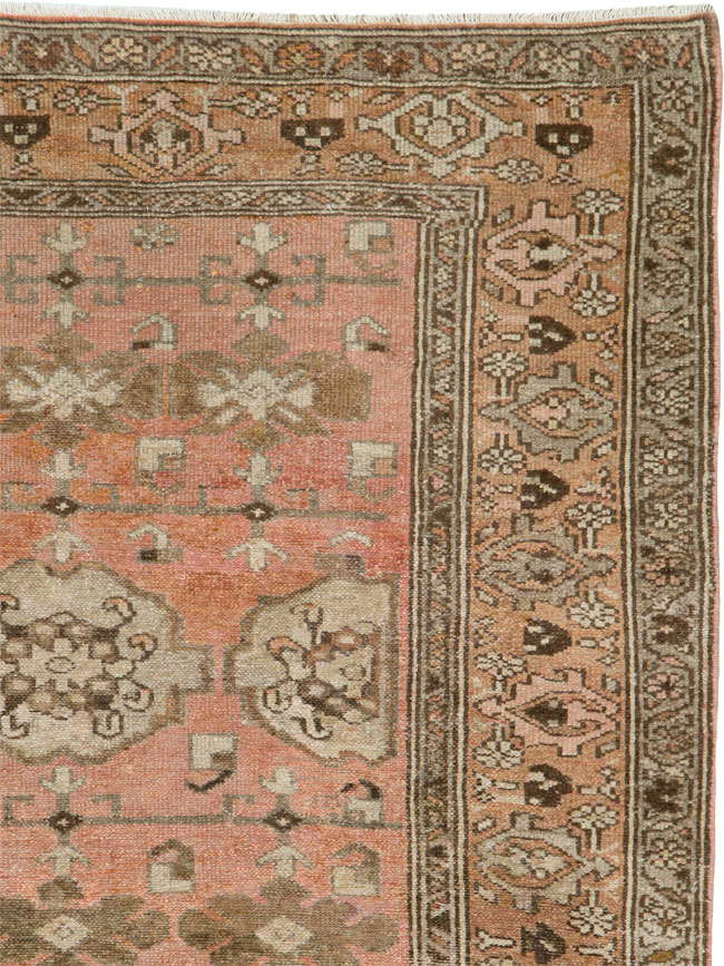 Vintage Persian Malayer Rug, No.22865 - Staging