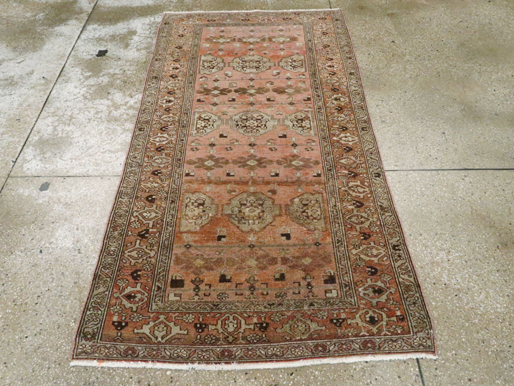 Vintage Persian Malayer Rug, No.22865 - Staging