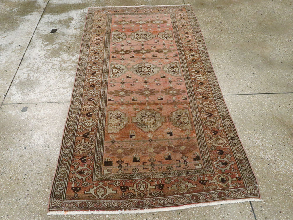 Vintage Persian Malayer Rug, No.22865 - Staging