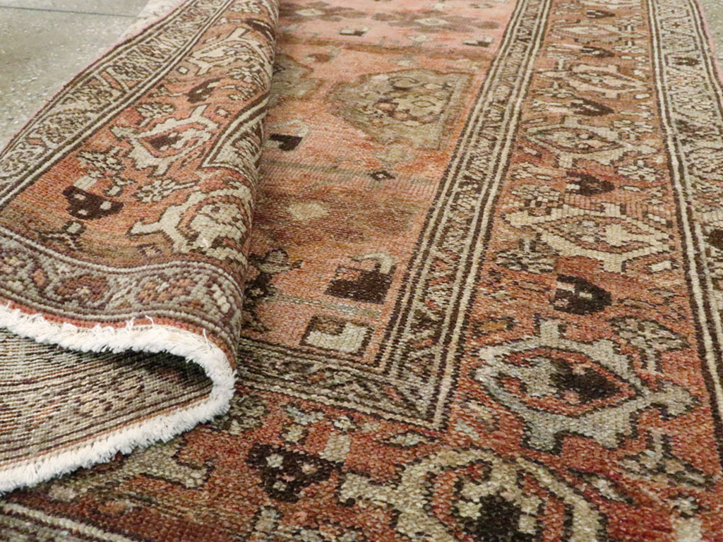 Vintage Persian Malayer Rug, No.22865 - Staging