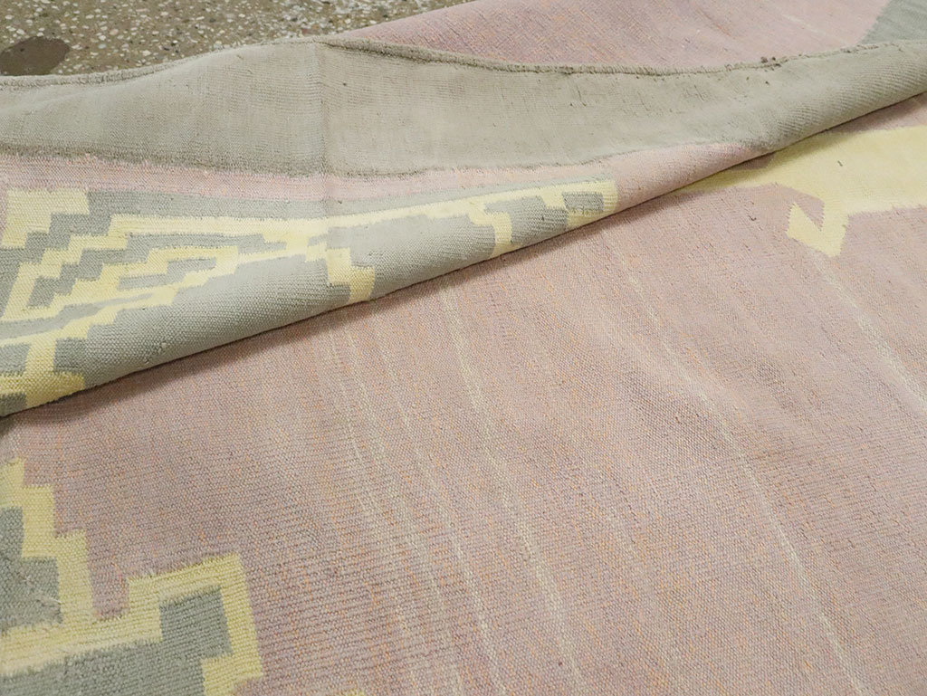 Vintage Indian Dhurrie Runner, No.22866 - Staging