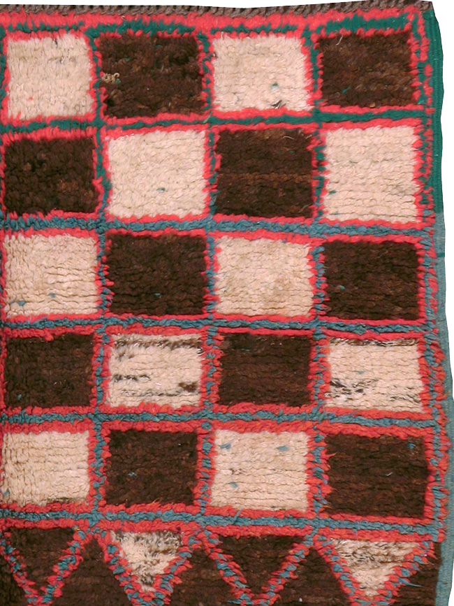 Vintage Moroccan Rug, No.22869 - Staging