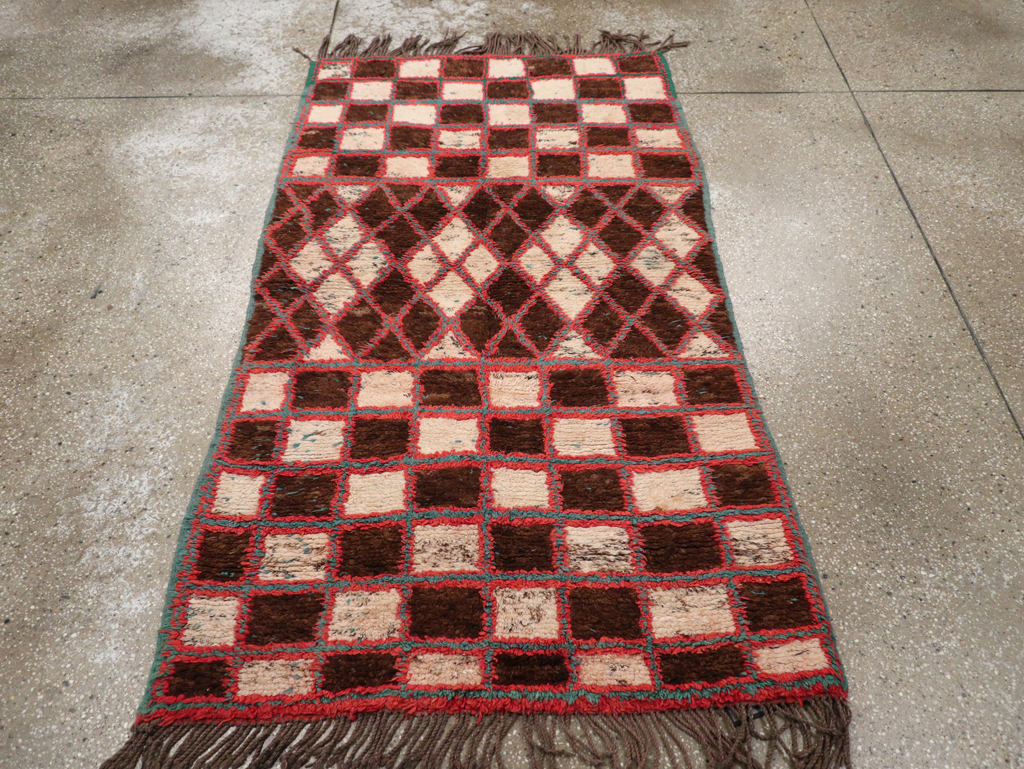 Vintage Moroccan Rug, No.22869 - Staging