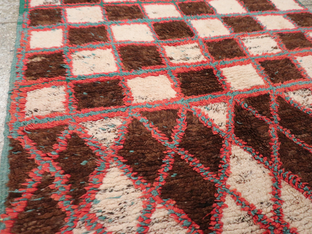 Vintage Moroccan Rug, No.22869 - Staging