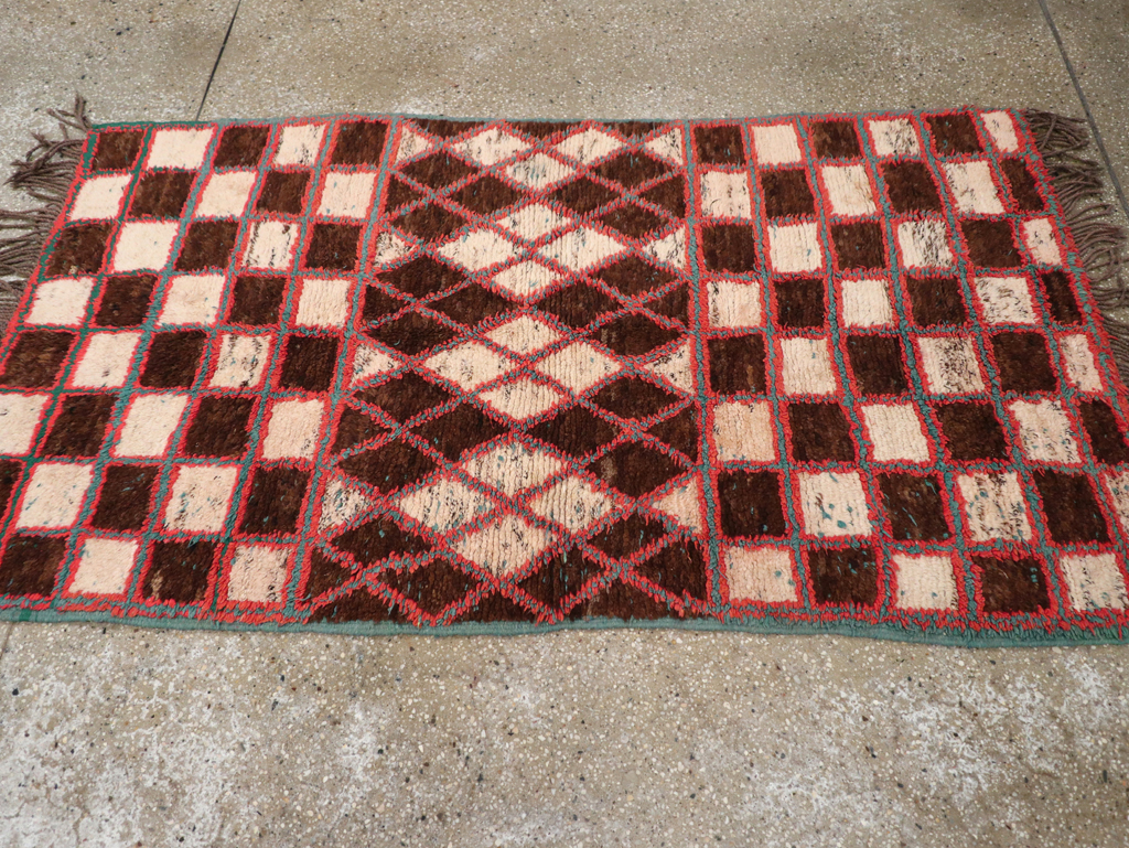 Vintage Moroccan Rug, No.22869 - Staging