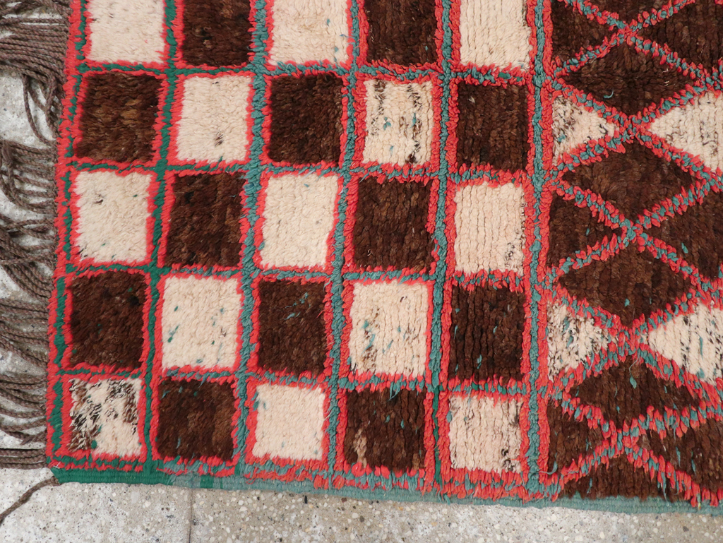 Vintage Moroccan Rug, No.22869 - Staging
