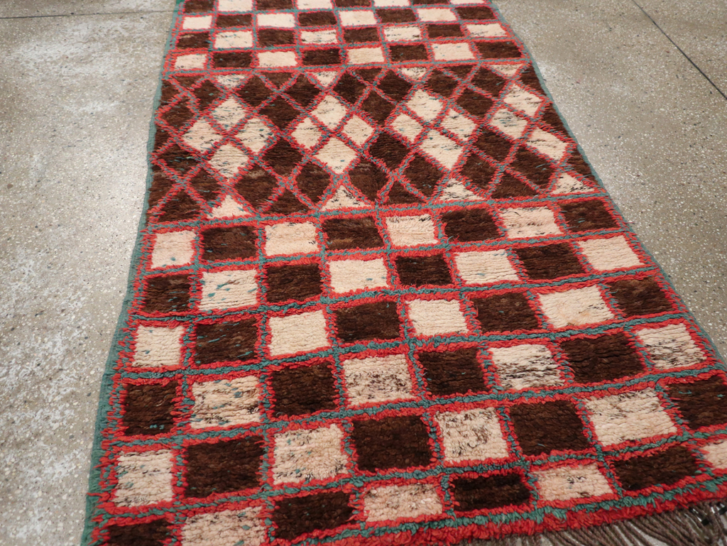 Vintage Moroccan Rug, No.22869 - Staging