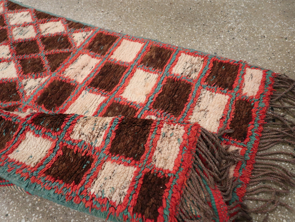 Vintage Moroccan Rug, No.22869 - Staging