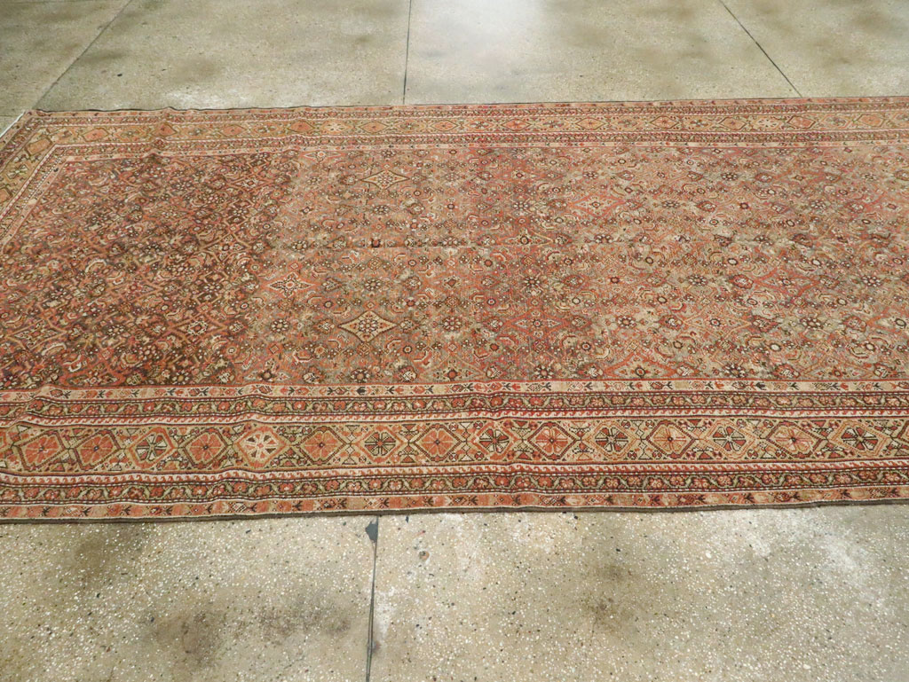 Antique Persian Malayer Gallery Carpet, No.22907 - Staging