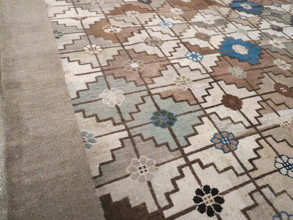 Antique Chinese Mongolian Carpet, No.22910 - Staging