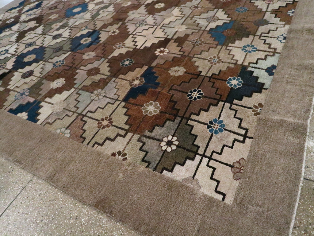 Antique Chinese Mongolian Carpet, No.22910 - Staging