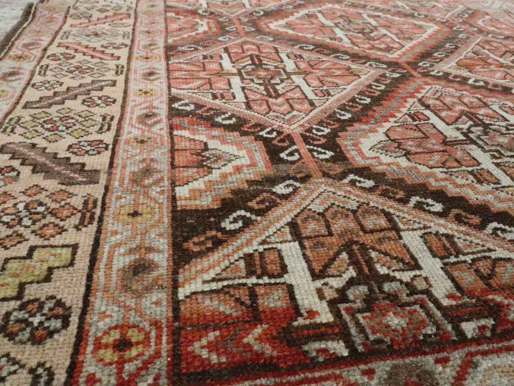 Vintage Persian Malayer Rug, No.22952 - Staging