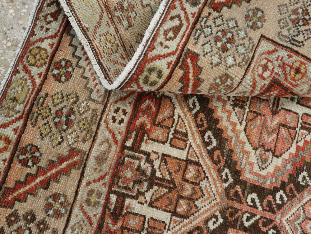 Vintage Persian Malayer Rug, No.22952 - Staging