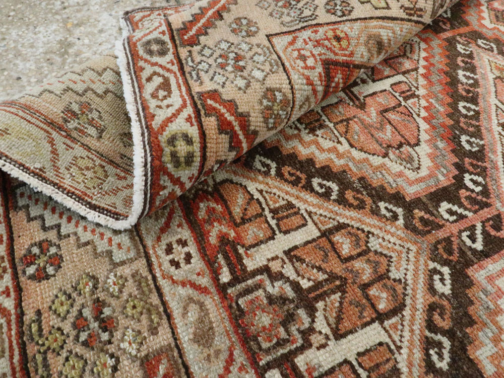 Vintage Persian Malayer Rug, No.22952 - Staging