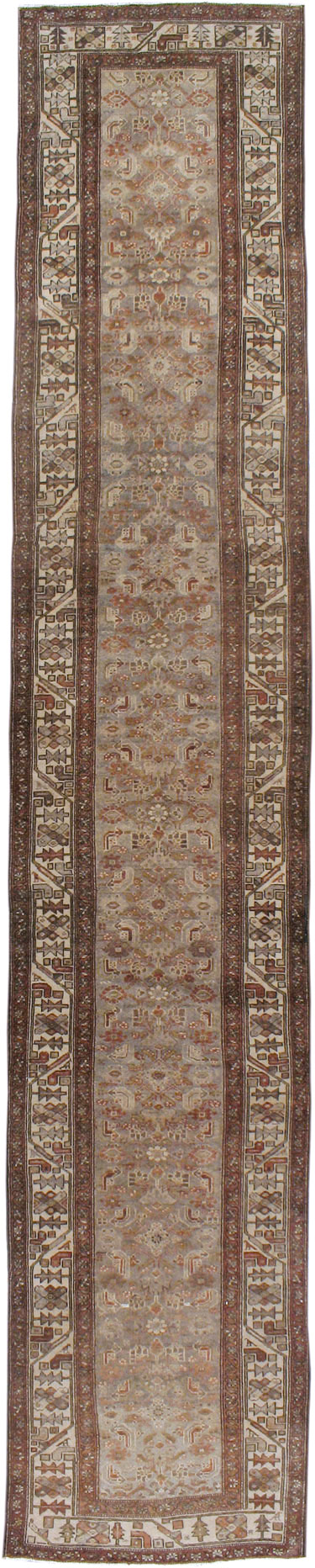 Vintage Persian Malayer Runner, No.22956 - Staging