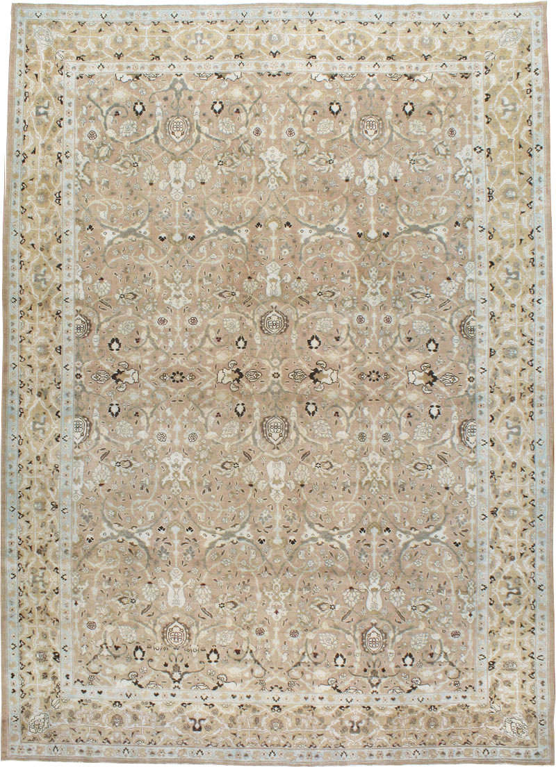 Antique Persian Tabriz Carpet, No.22960 - Staging
