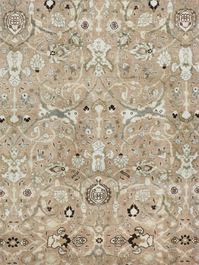 Antique Persian Tabriz Carpet, No.22960 - Staging
