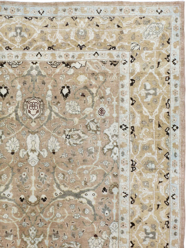 Antique Persian Tabriz Carpet, No.22960 - Staging