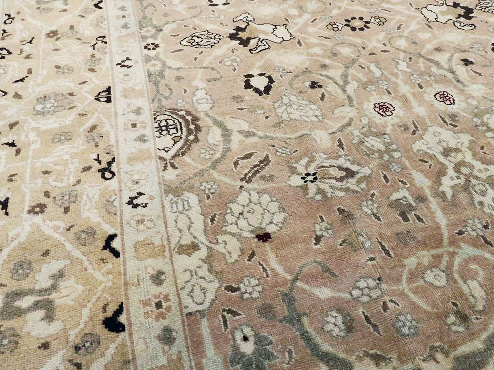Antique Persian Tabriz Carpet, No.22960 - Staging