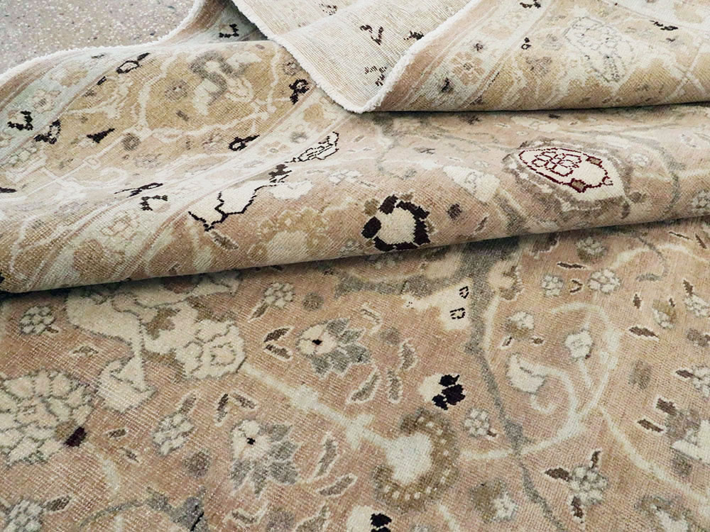 Antique Persian Tabriz Carpet, No.22960 - Staging