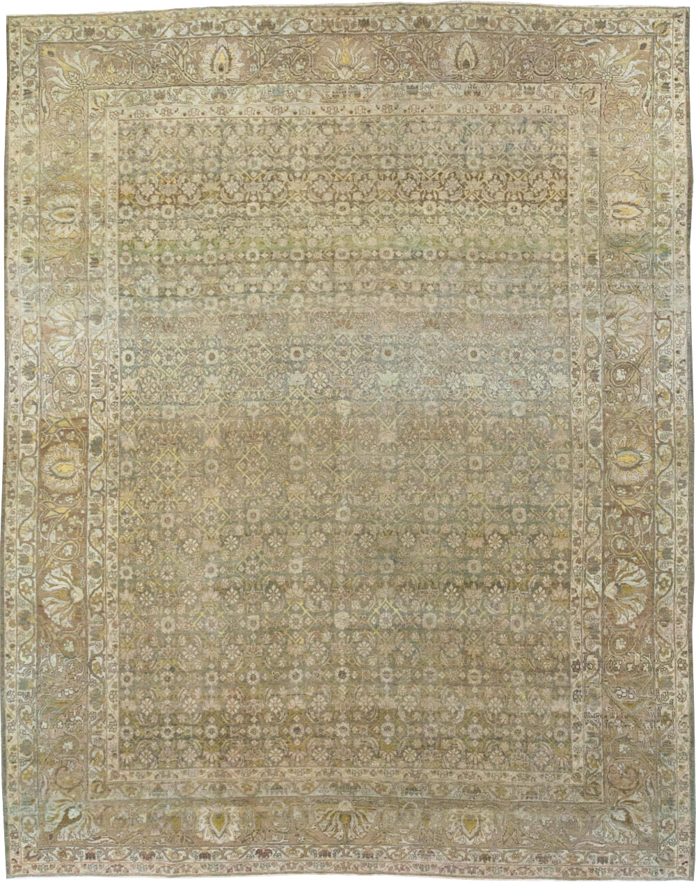 Antique Persian Bidjar Carpet, No.22961 - Staging