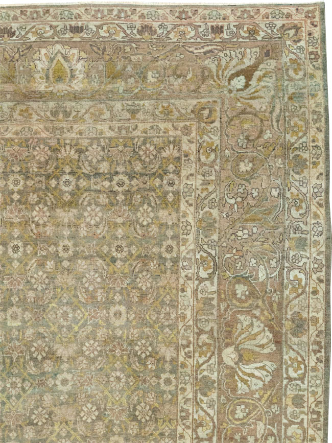 Antique Persian Bidjar Carpet, No.22961 - Staging