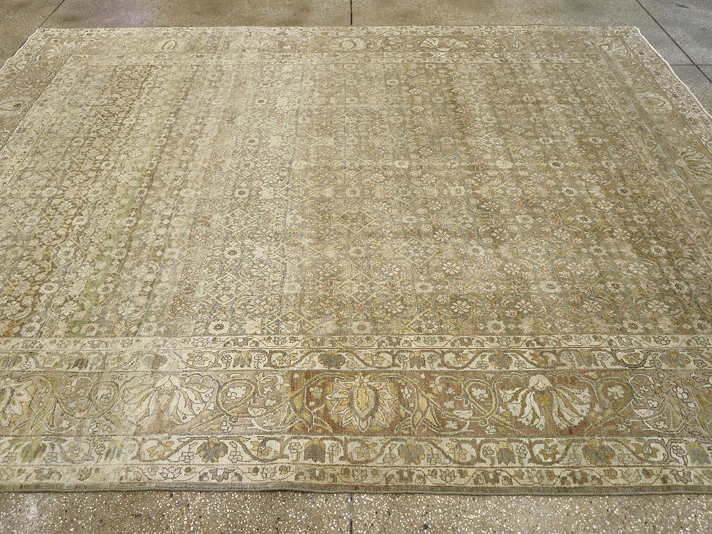 Antique Persian Bidjar Carpet, No.22961 - Staging