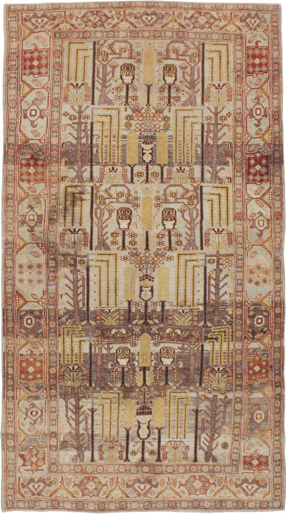 Antique Persian Bidjar Rug, No.22962 - Staging