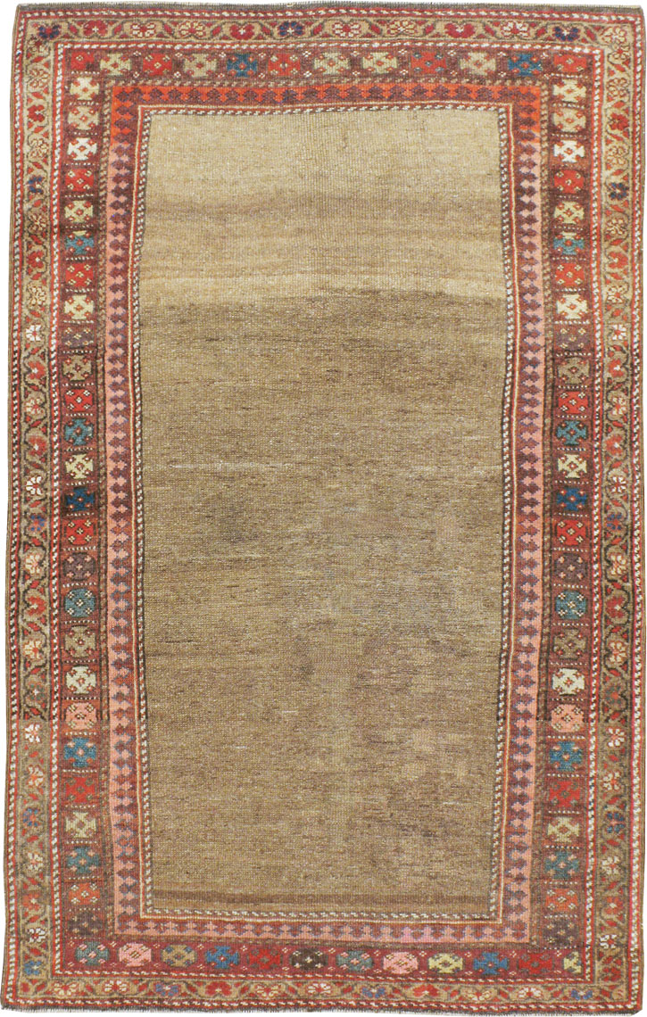 Antique Persian Kurdish Rug, No.22970 - Staging