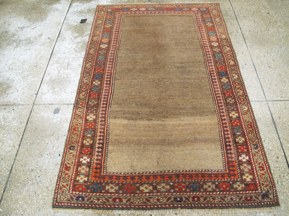 Antique Persian Kurdish Rug, No.22970 - Staging