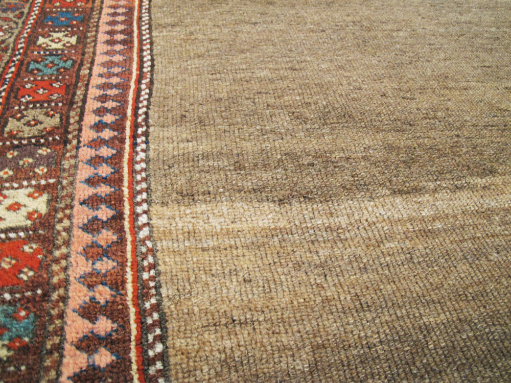 Antique Persian Kurdish Rug, No.22970 - Staging