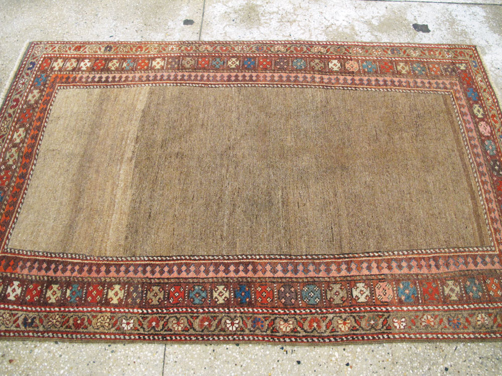Antique Persian Kurdish Rug, No.22970 - Staging