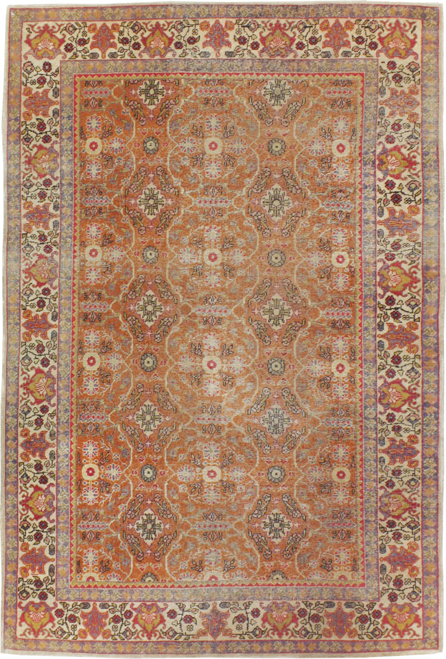 Vintage Turkish Sivas Rug, No.22975 - Staging