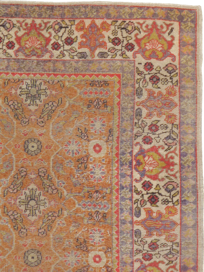 Vintage Turkish Sivas Rug, No.22975 - Staging