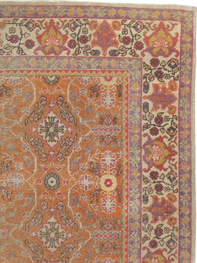 Vintage Turkish Sivas Rug, No.22975 - Staging