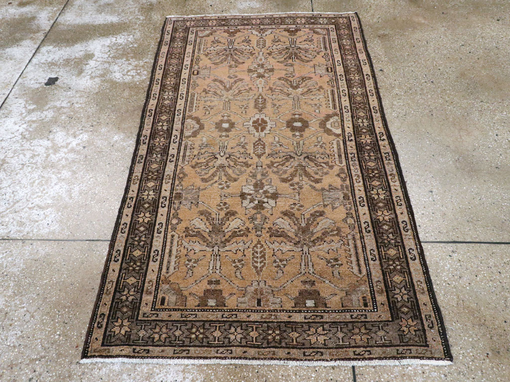 Vintage Persian Malayer Rug, No.22976 - Staging