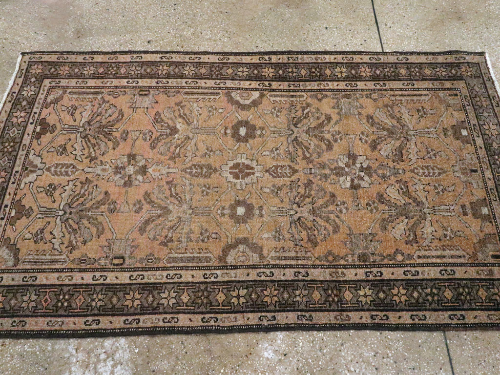 Vintage Persian Malayer Rug, No.22976 - Staging