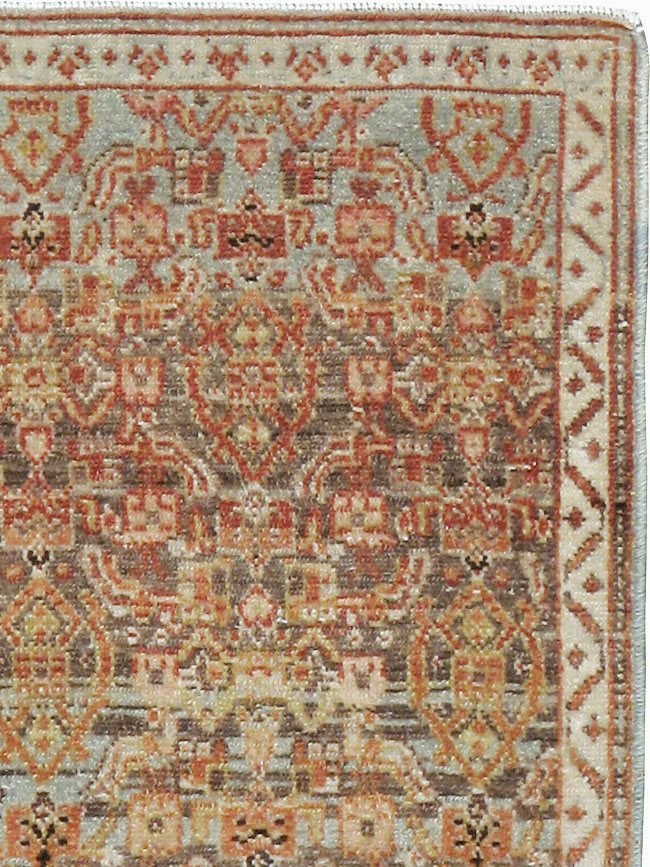 Vintage Persian Malayer Rug, No.22982 - Staging