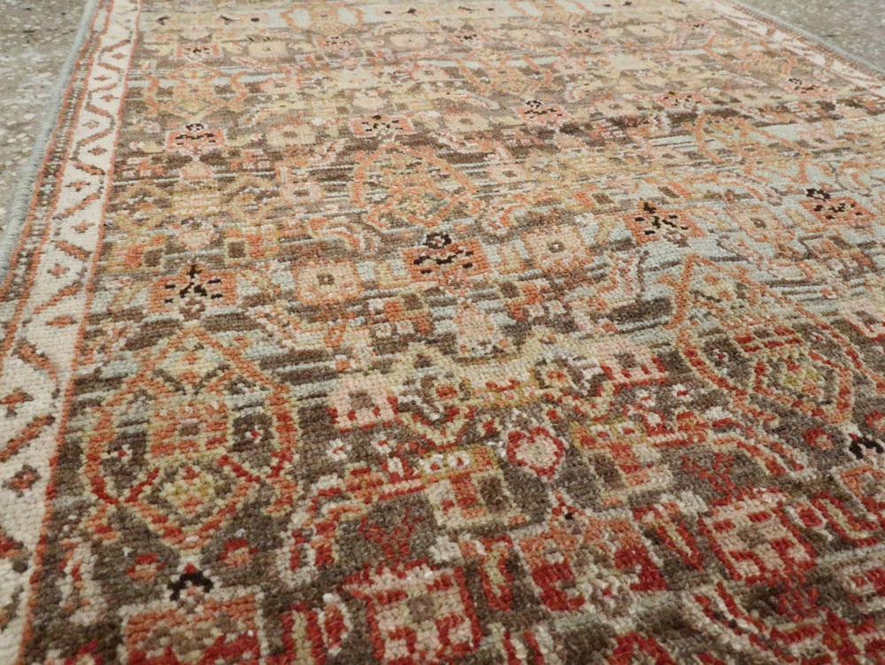 Vintage Persian Malayer Rug, No.22982 - Staging
