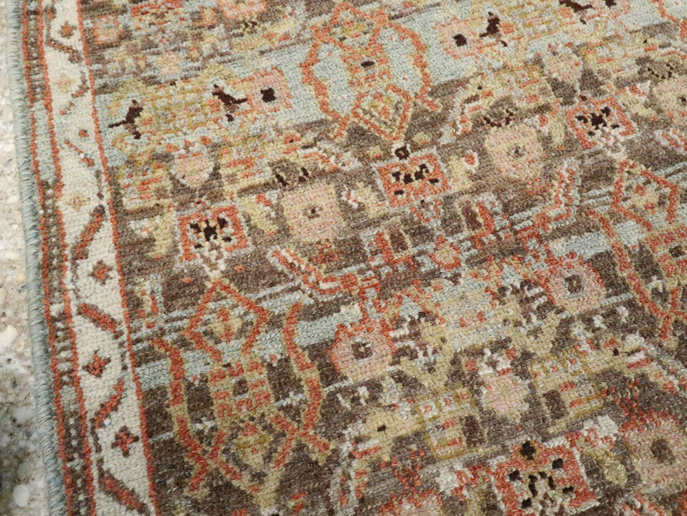 Vintage Persian Malayer Rug, No.22982 - Staging