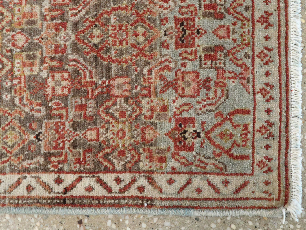 Vintage Persian Malayer Rug, No.22982 - Staging