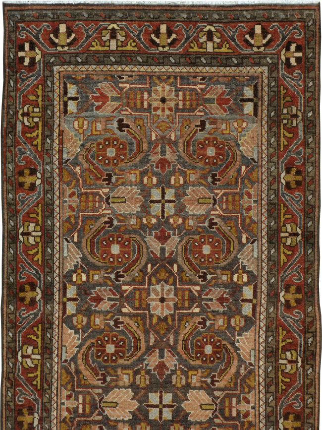 Vintage Persian Malayer Rug, No.22991 - Staging