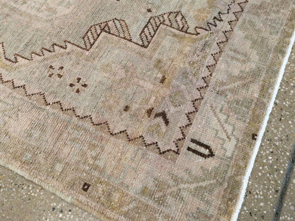 Vintage Persian Malayer Rug, No.22995 - Staging