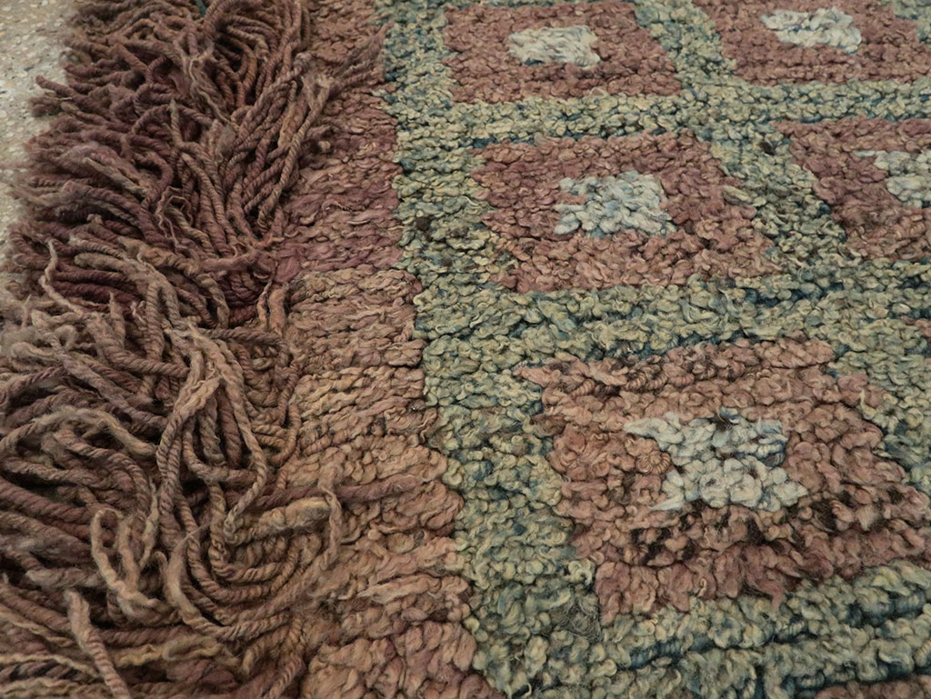 Antique Tibetan Wangden Runner, No.23009 - Staging