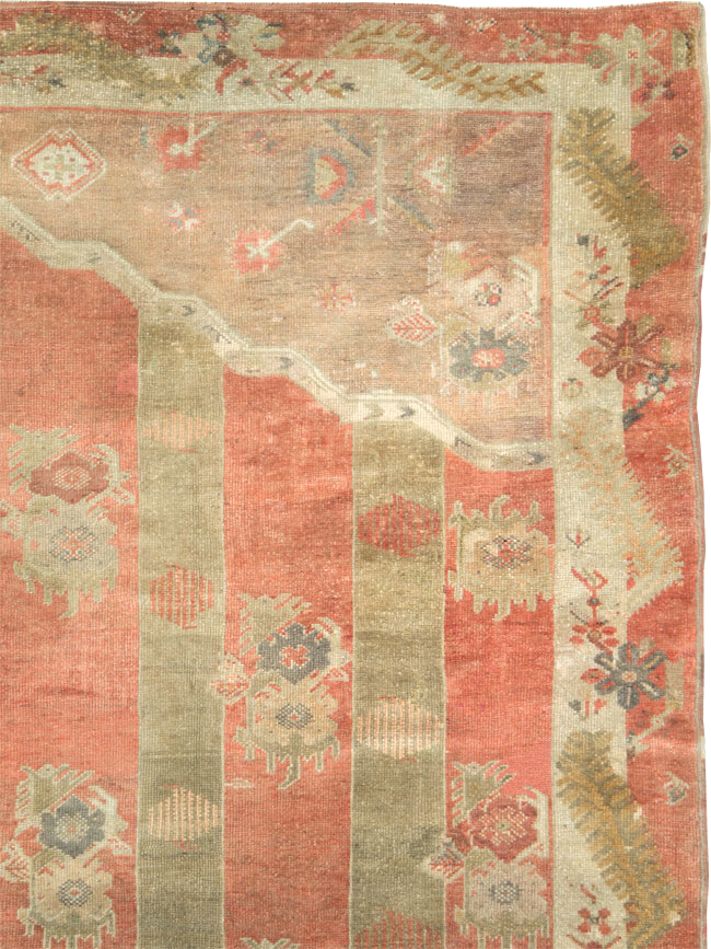 Vintage Turkish Oushak Large Room Size Carpet, No.23011 - Staging